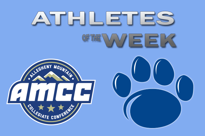 Carr, Butler Named AMCC Athletes of the Week