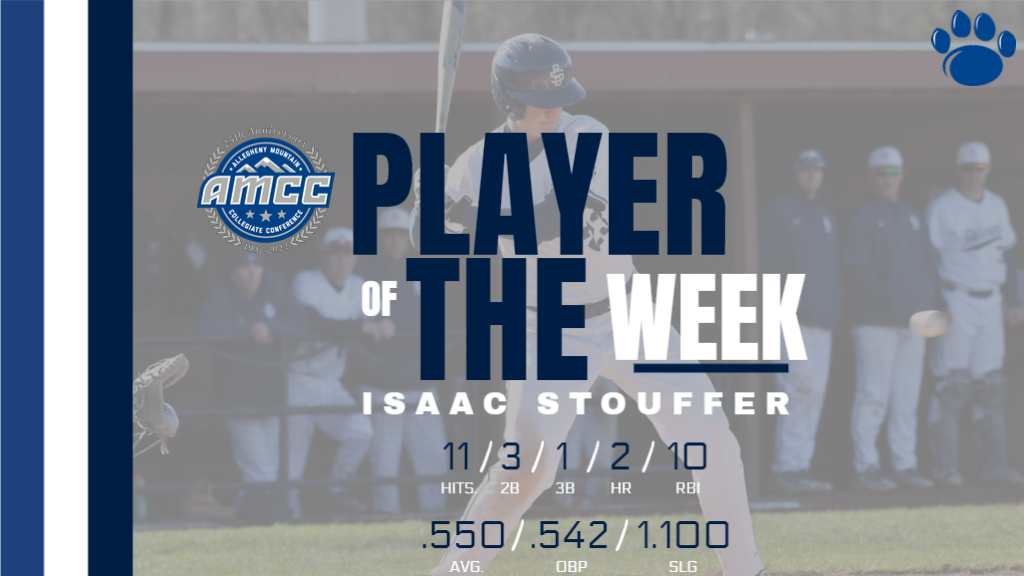 Stouffer Named AMCC Player of the Week