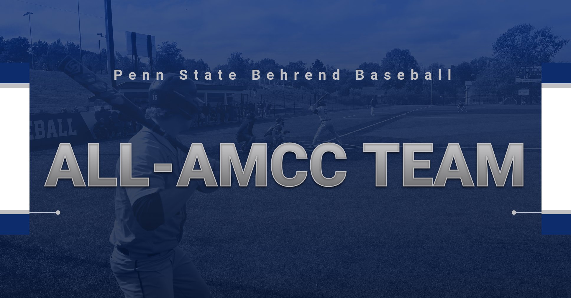 Behrend Baseball Lands Seven on All-AMCC Team