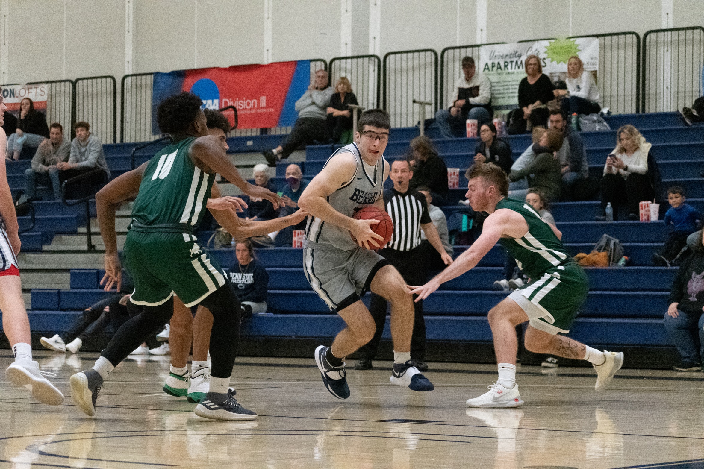 Three-Point Shooting Helps Lions Secure AMCC Win Over Mounties