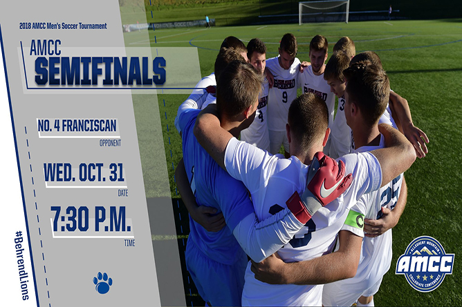 Men’s Soccer Hosts Franciscan in AMCC Semifinals on Wednesday