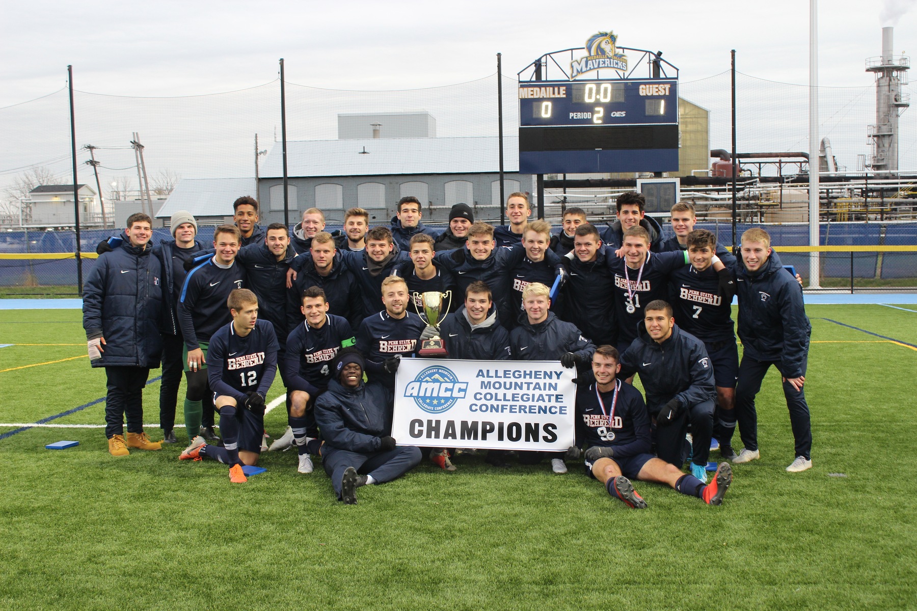 Penn State Behrend Defeats Medaille 1-0 for AMCC Title