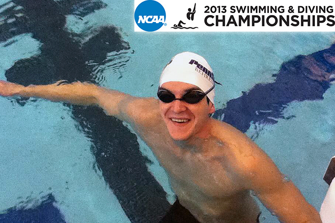 Simon Finishes Day One at NCAA Championships
