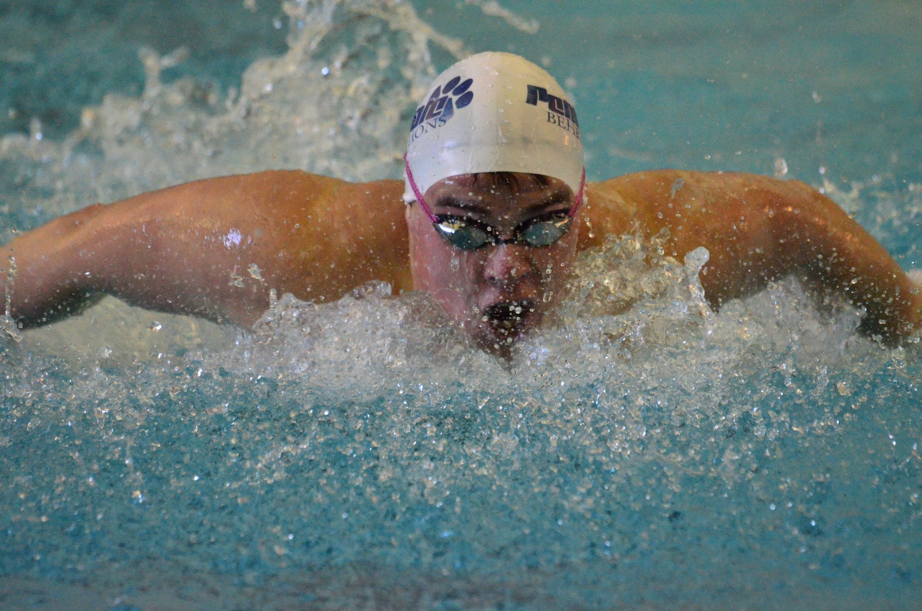 Men's Swimming and Diving Competes at Grove City F.C.