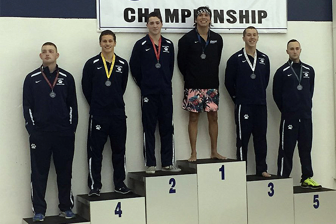 Patterson Shatters Records; Lions Move Into First at AMCC Championships