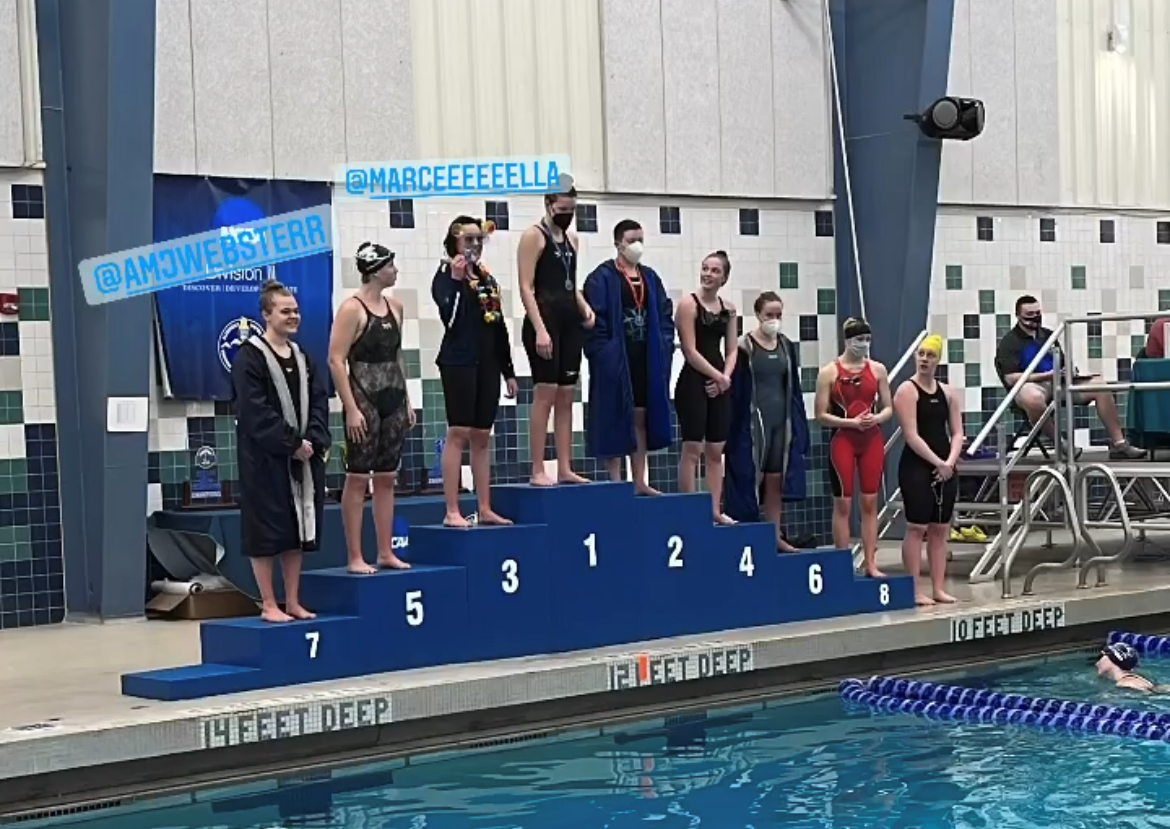 Women's Swimming and Diving in Second Place at AMCC Meet