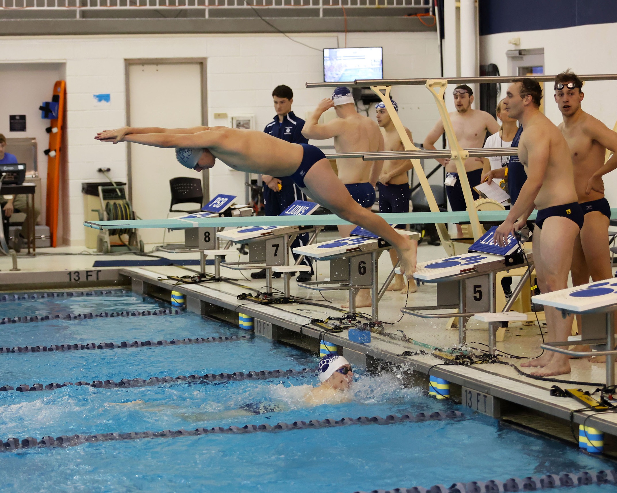 Behrend Swimming and Diving in Third Place at AMCC-Empire Championships
