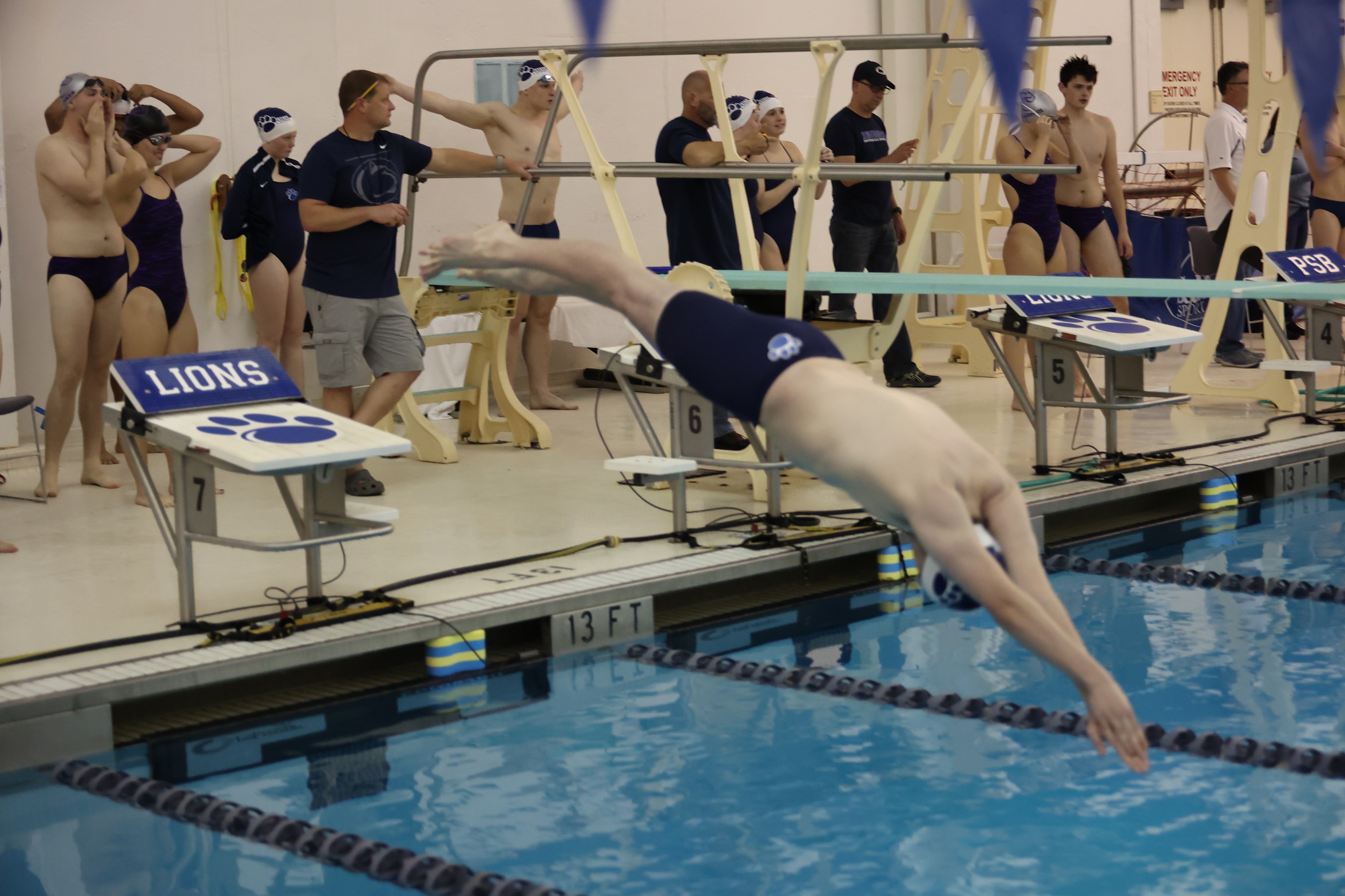Men's Swimming and Diving Hosts Alfred State Saturday