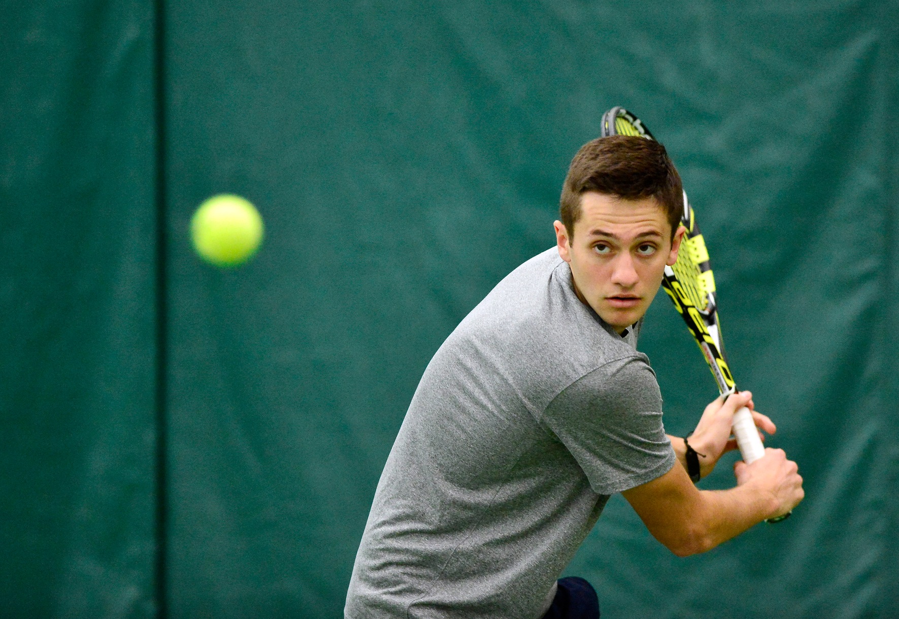 Men's Tennis Ousted By Houghton