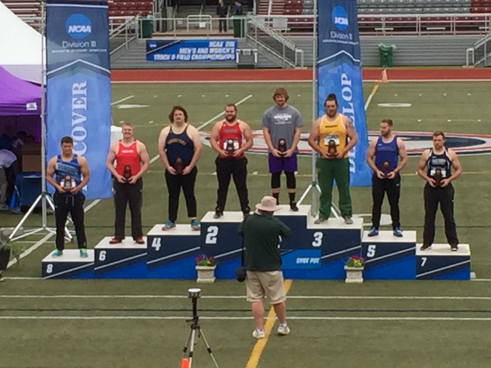 Obenrader All-American in Shot Put; Places Seventh at NCAA Championships