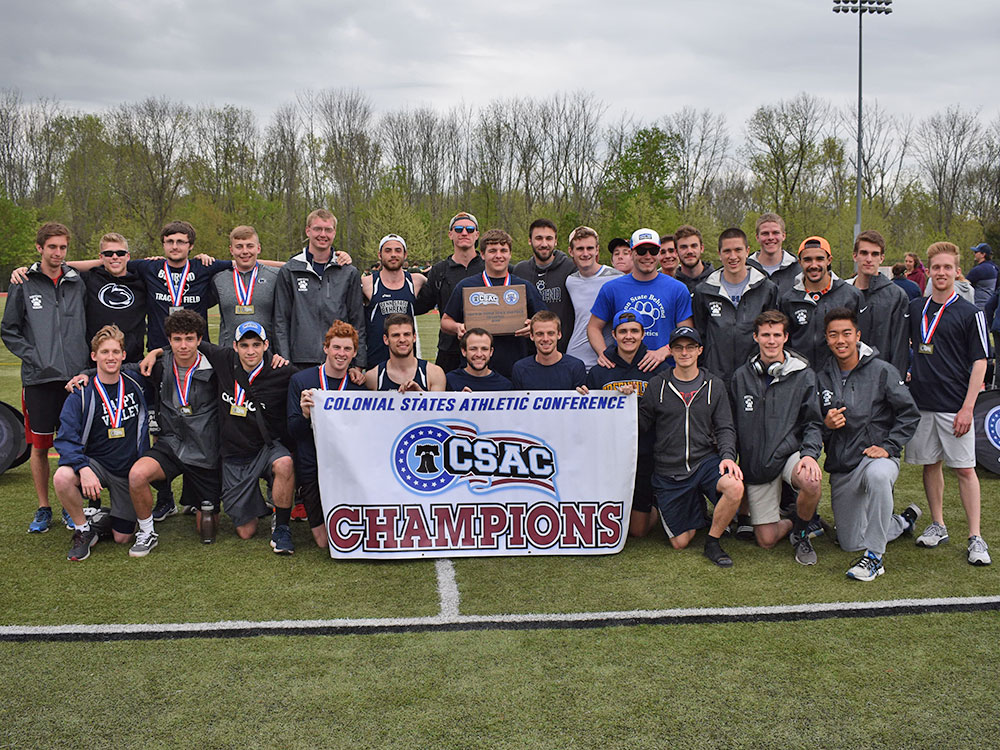 Men’s Track and Field Win CSAC Championship
