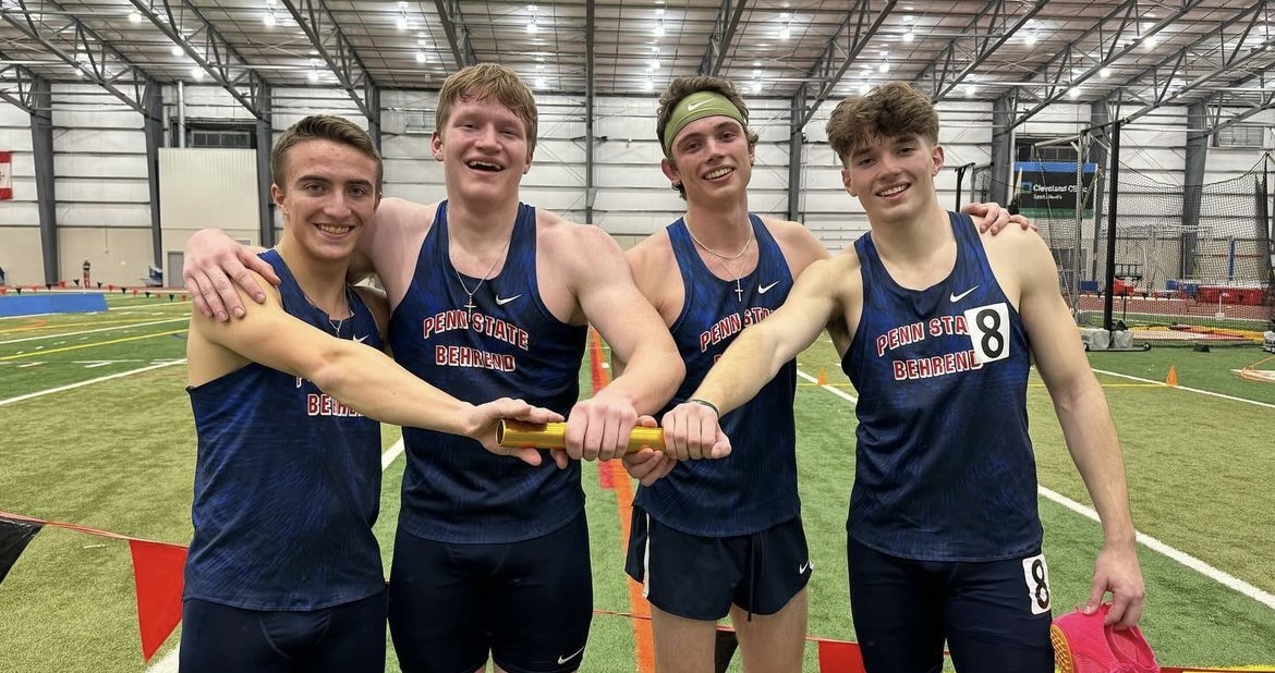 Behrend's 4x4 Relay Team Sets New School Record At SPIRE Indoor Games