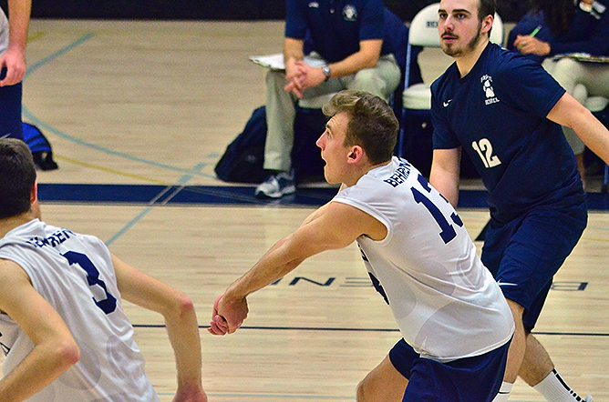 Men's Volleyball Drops Opener to Penn State Altoona
