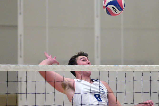 Behrend Men's Volleyball Defeats D'Youville in Three