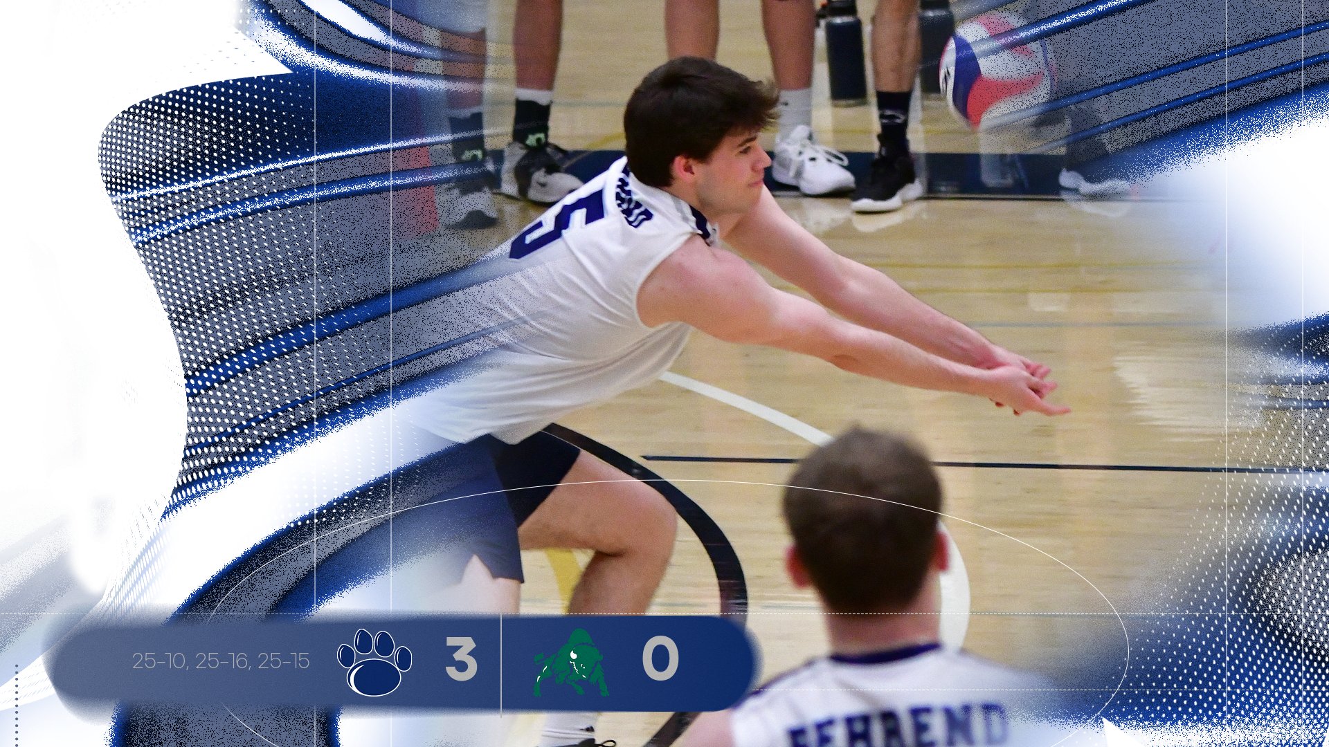 Behrend Men's Volleyball Sweeps Bethany; Falls to Penn State Altoona