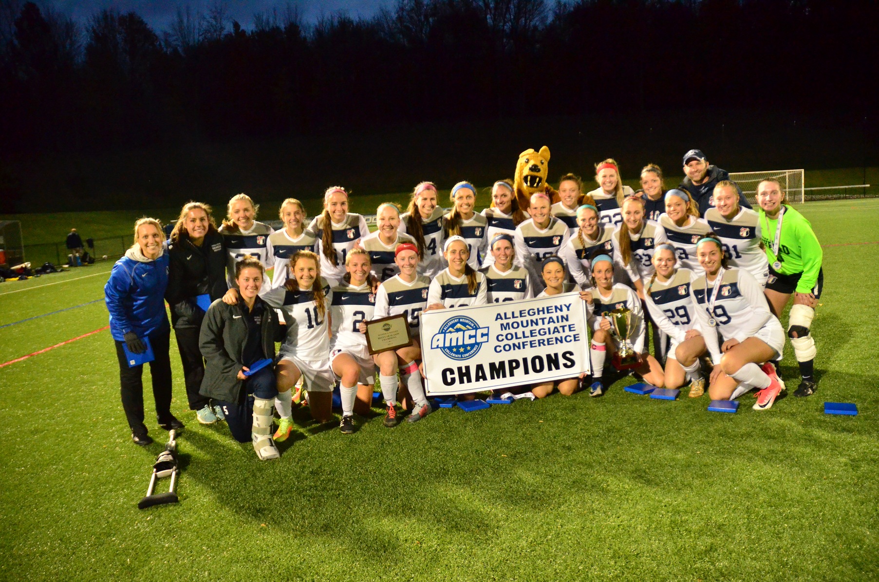 Women's Soccer Claims Seventh Straight AMCC Championship