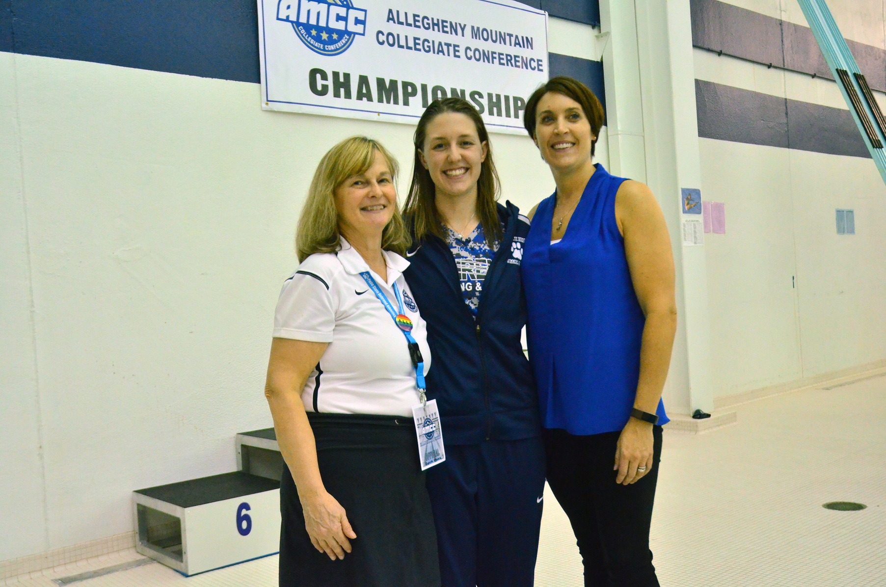 Lowery Headlines All-AMCC Women's Swimming and Diving Team