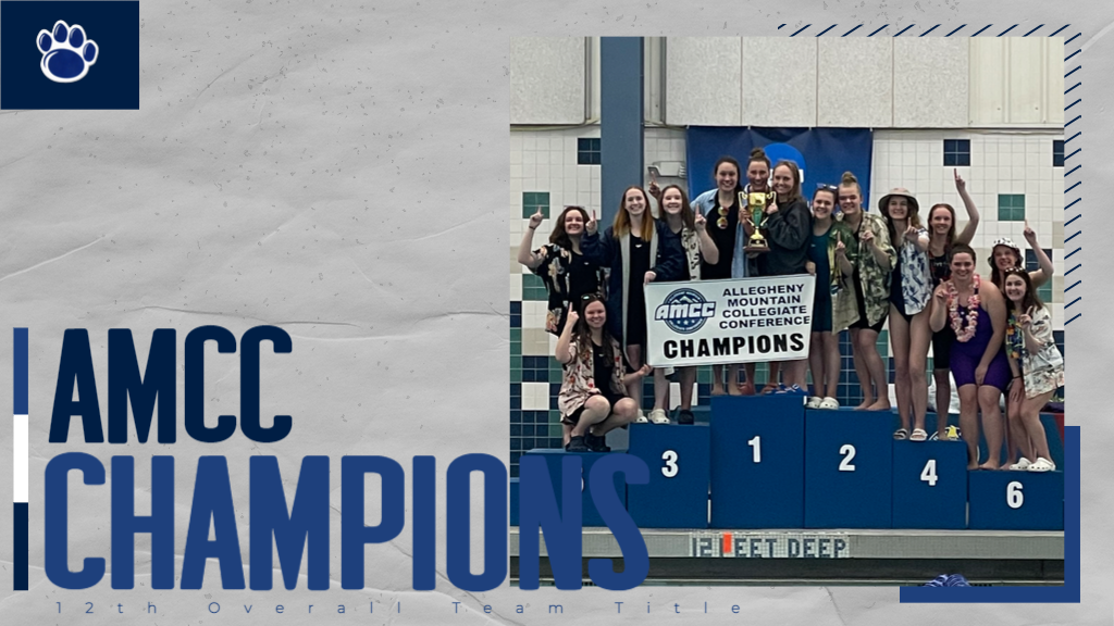 Women's Swimming and Diving Captures AMCC Championship