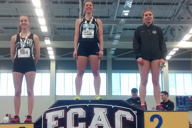 Women's Track and Field Places Seventh at ECACs