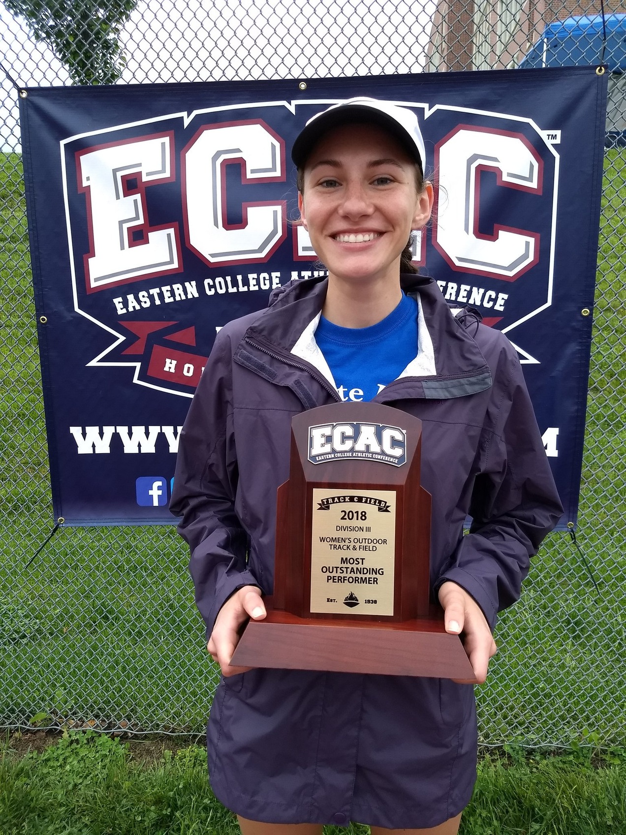 Lions Place Fourth at ECAC Championships; Pell Named Most Outstanding Performer