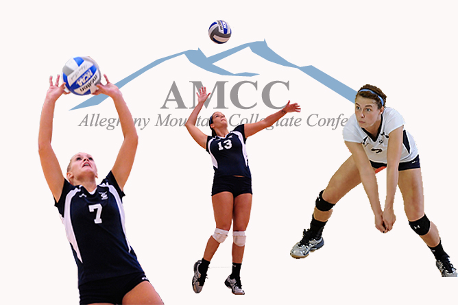 Three Named to All-AMCC Volleyball Team
