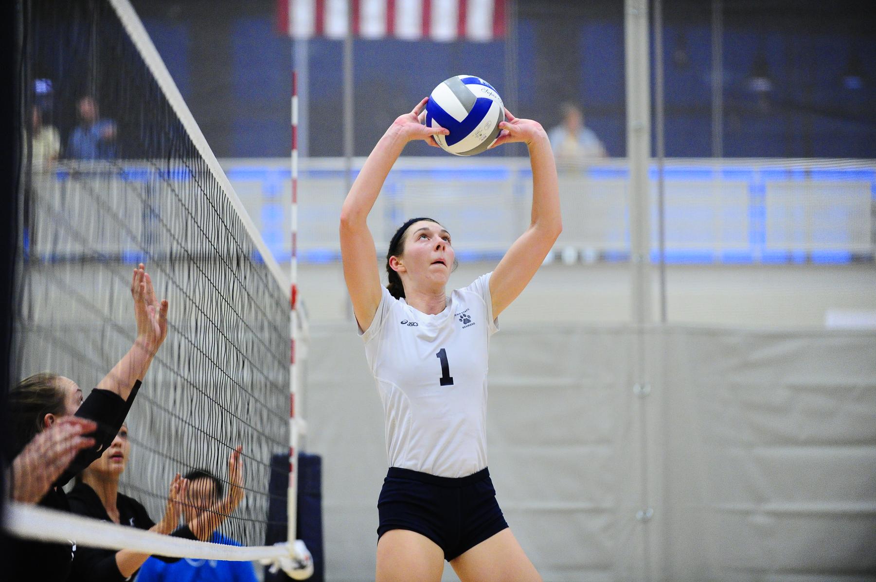 D'Youville Gets Past Women's Volleyball in Five Sets