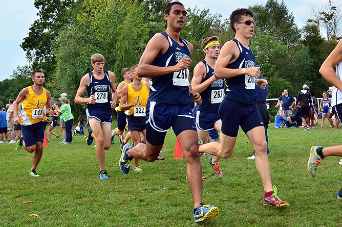 Men's Cross Country Takes Second at Home Invite