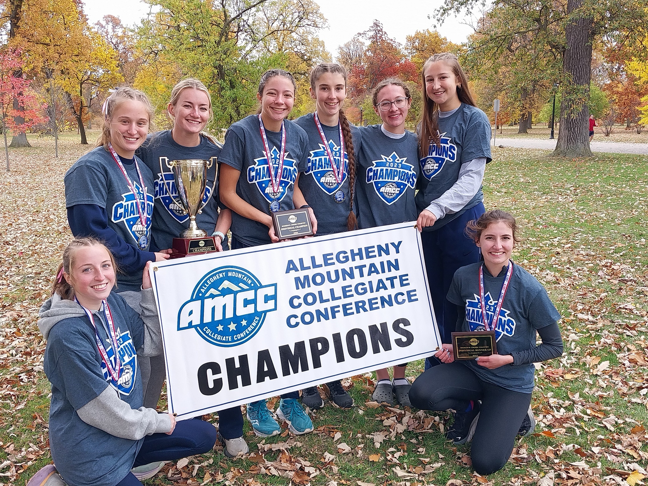 Women’s Cross Country Captures 13th AMCC Title