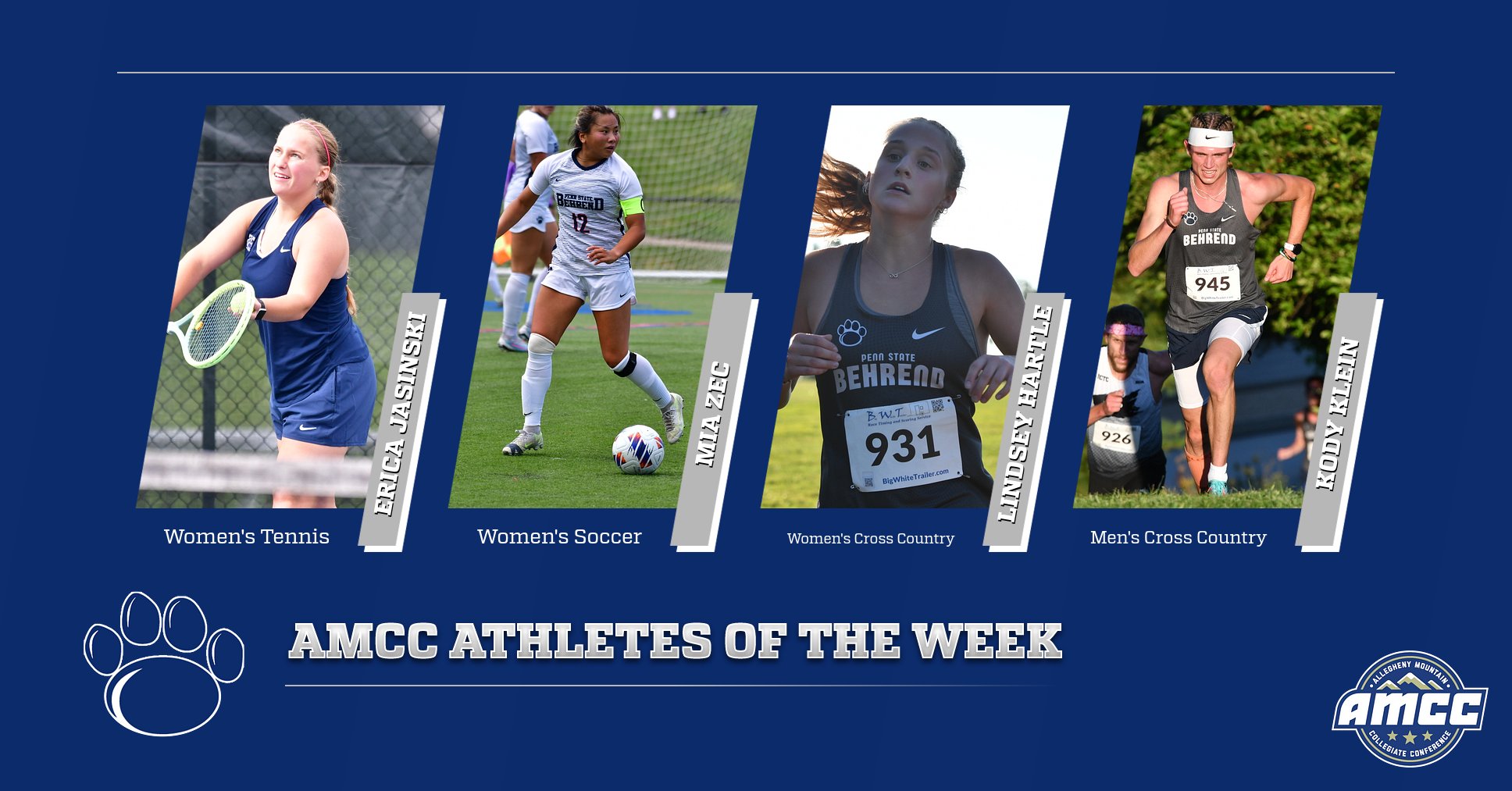 Four Lions Earn AMCC Weekly Honors