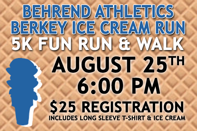 Third Annual Behrend Athletics Ice Cream Run