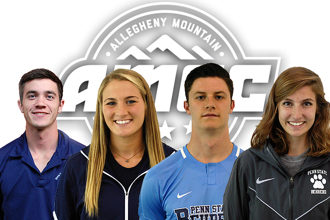 Four Behrend Lions Tabbed AMCC Athletes of the Week
