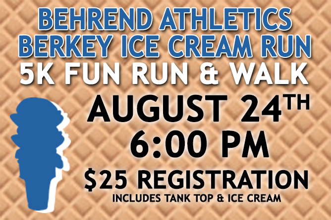 Fourth Annual Behrend Athletics Ice Cream Run