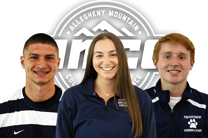 Three Behrend Lions Named AMCC Athlete of the Week