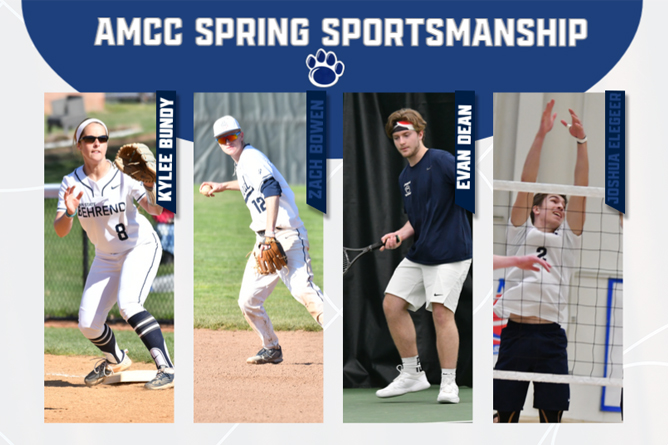 Four Named to AMCC Spring Sportsmanship Team
