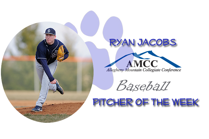 Jacobs Named AMCC Pitcher of the Week