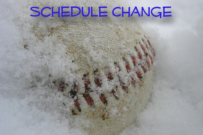 Saturday's Baseball Postponed