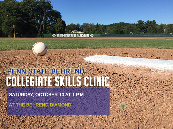 Behrend Baseball Announces Collegiate Skills Clinic