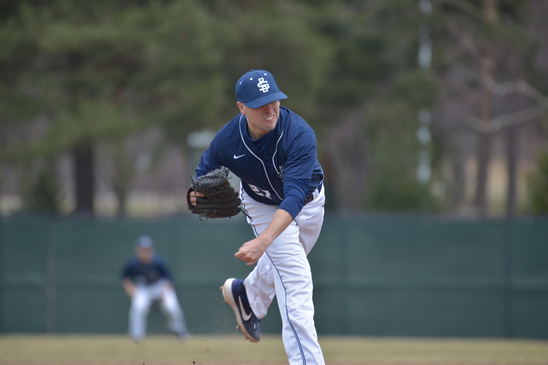 Baseball Splits With Alfred State; Lions Shut Out Pioneers in Opener