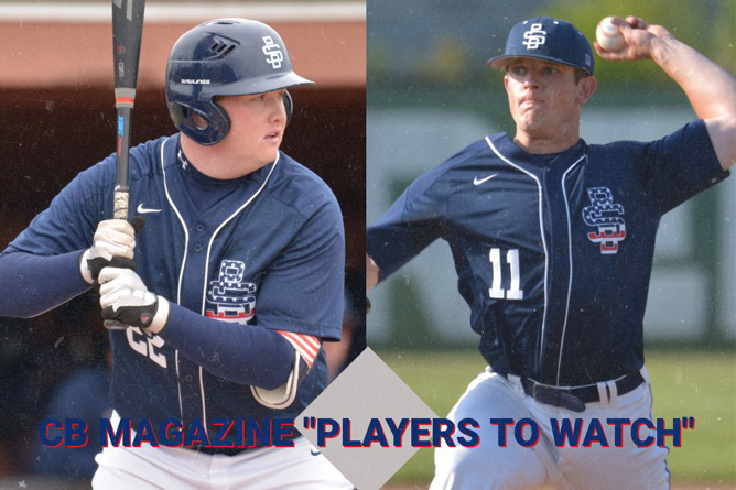 Wagner, Zbezinski Named Collegiate Baseball DIII Players to Watch