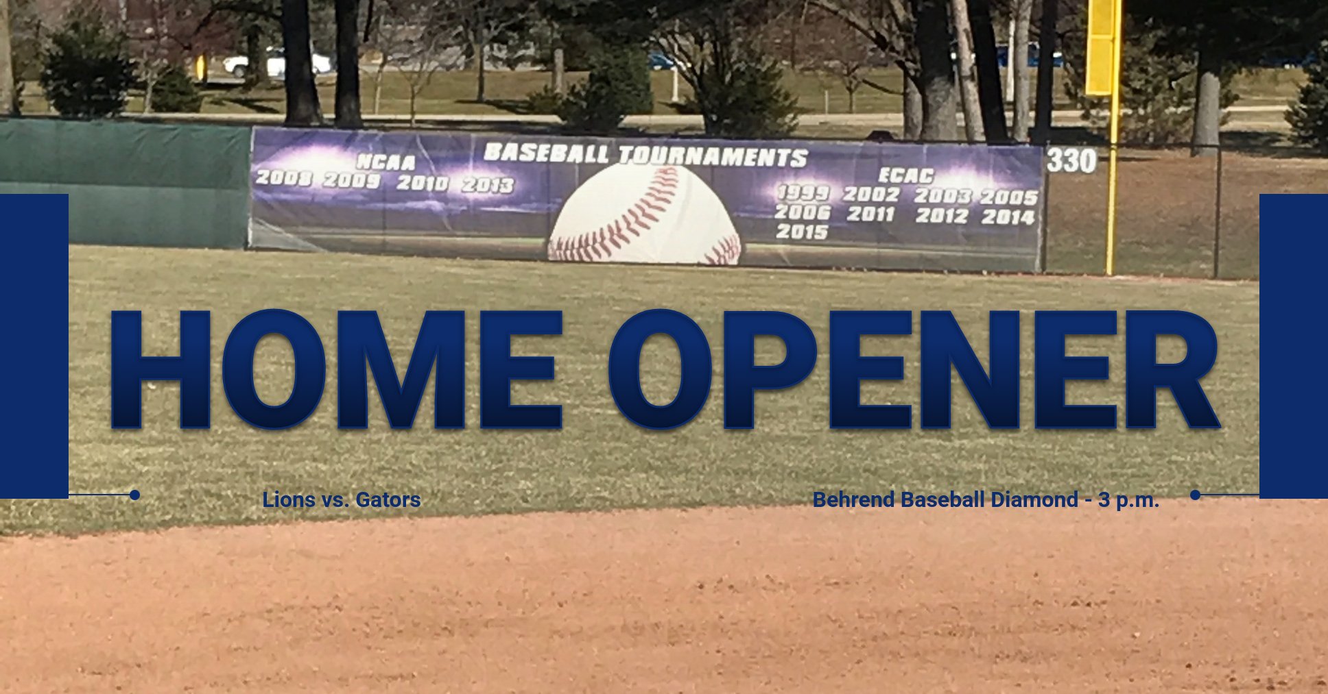 Behrend Baseball Hosts Allegheny in Home Opener Tuesday