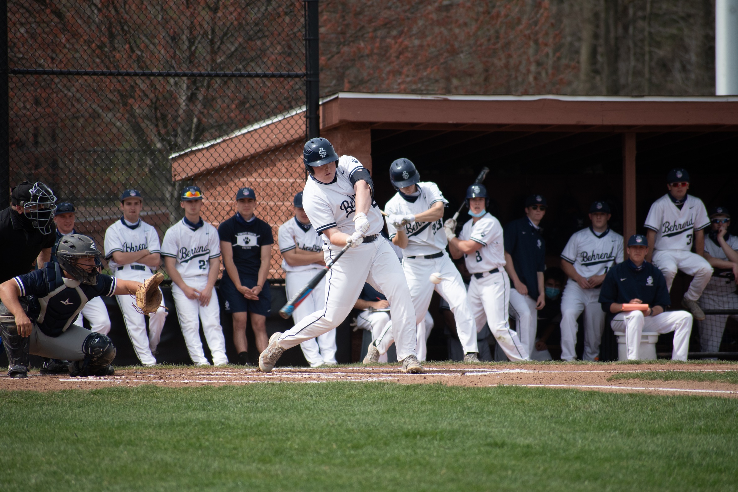 Behrend Baseball Sweeps Altoona; Wagner Collects 100th Career Hit