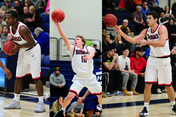 Three Men's Basketball Players Earn AMCC All-Conference Nod
