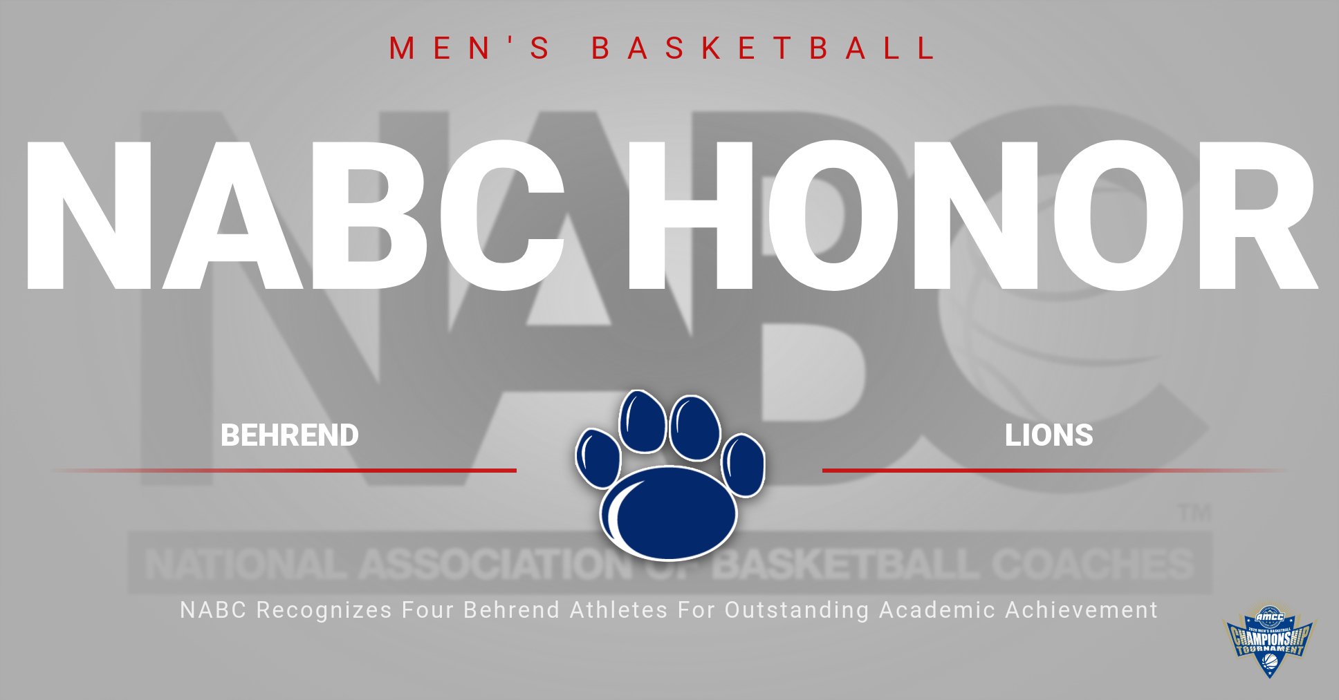 NABC Recognizes Men's Basketball Academic Achievement