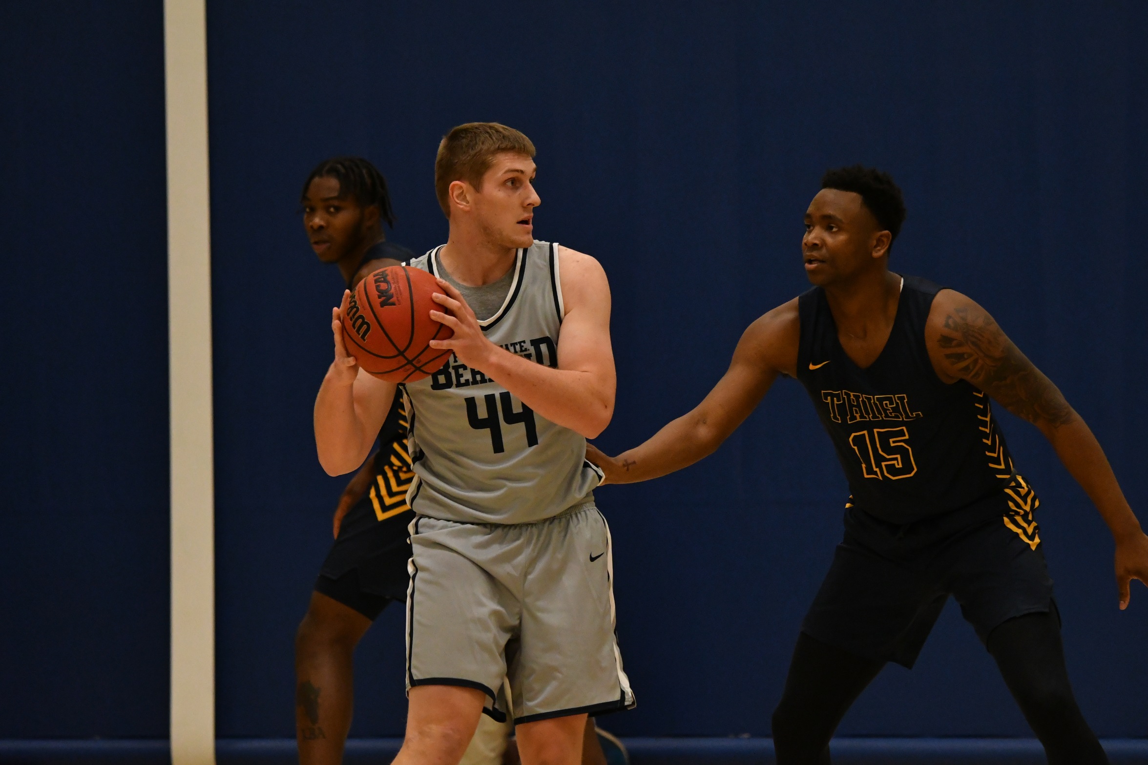 Gourley and Fukon Lead Lions as Men's Basketball Takes Down Bethany