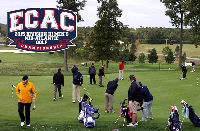 Golfers Place Seventh at ECAC Championships