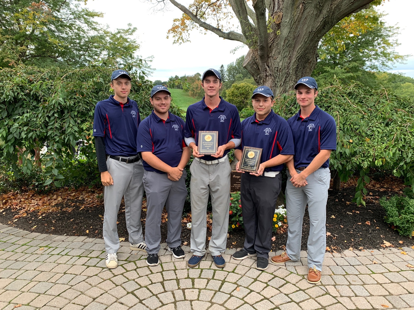 Men's Golf Takes Runners-Up at Oswego Invitational