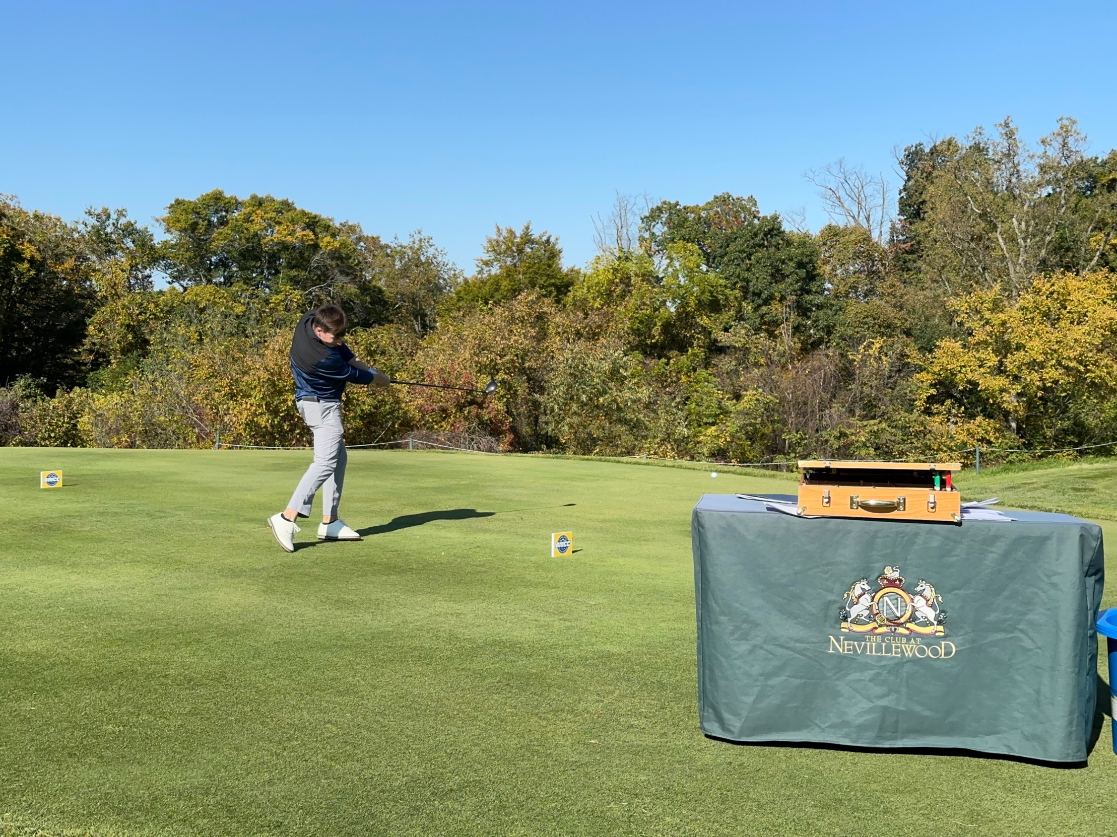 Men's Golf Competes at AMCC Championships; Lions Sit in Fourth Place