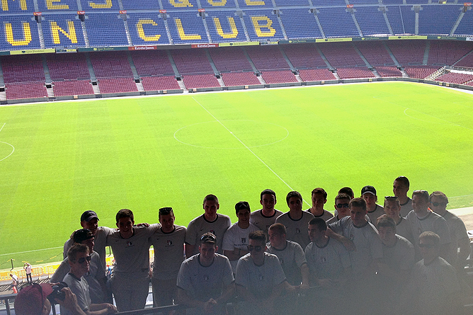 Welcome To The Men's Soccer Blog - Day One In Spain