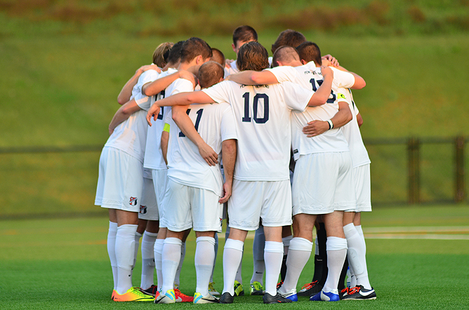 Six Men's Soccer Players Named to AMCC All-Conference Team