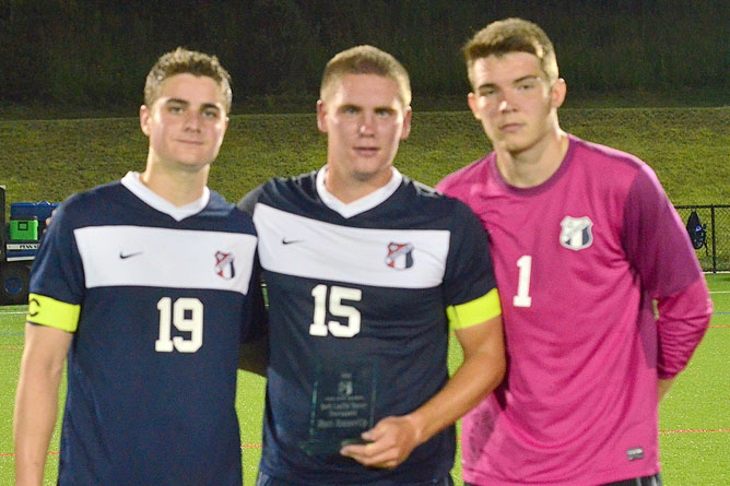 Three Men's Soccer Players Named to Great Lakes All-Region Team